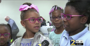 WSB-TV: Hollis Innovation Academy Students Receive Free Glasses