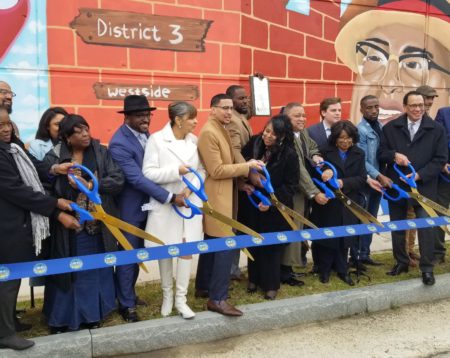 District 3 Honors Rev. Joseph E. Boone and Ivory Lee Young, Jr. with Stunning New Community Mural