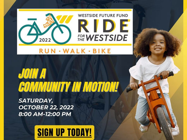 Join our Ride for the Westside (October 22)