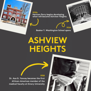Westside History is Black History that Made American History: Ashview Heights Neighborhood Historical Highlights