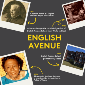 Westside History is Black History that Made American History: English Avenue Neighborhood Historical Highlights
