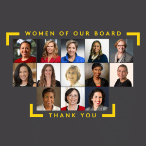 Thank You, Women of Our Board